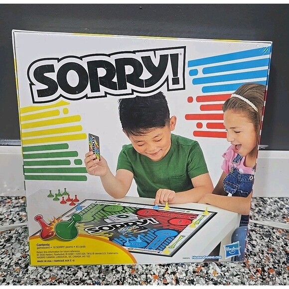 Sorry Kids Board Game - Picture 2 of 2
